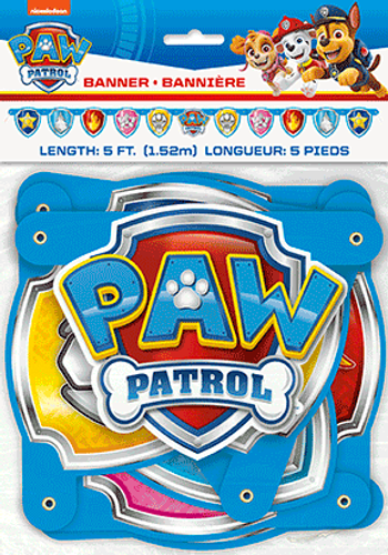PAW PATROL JOINTED BANNER