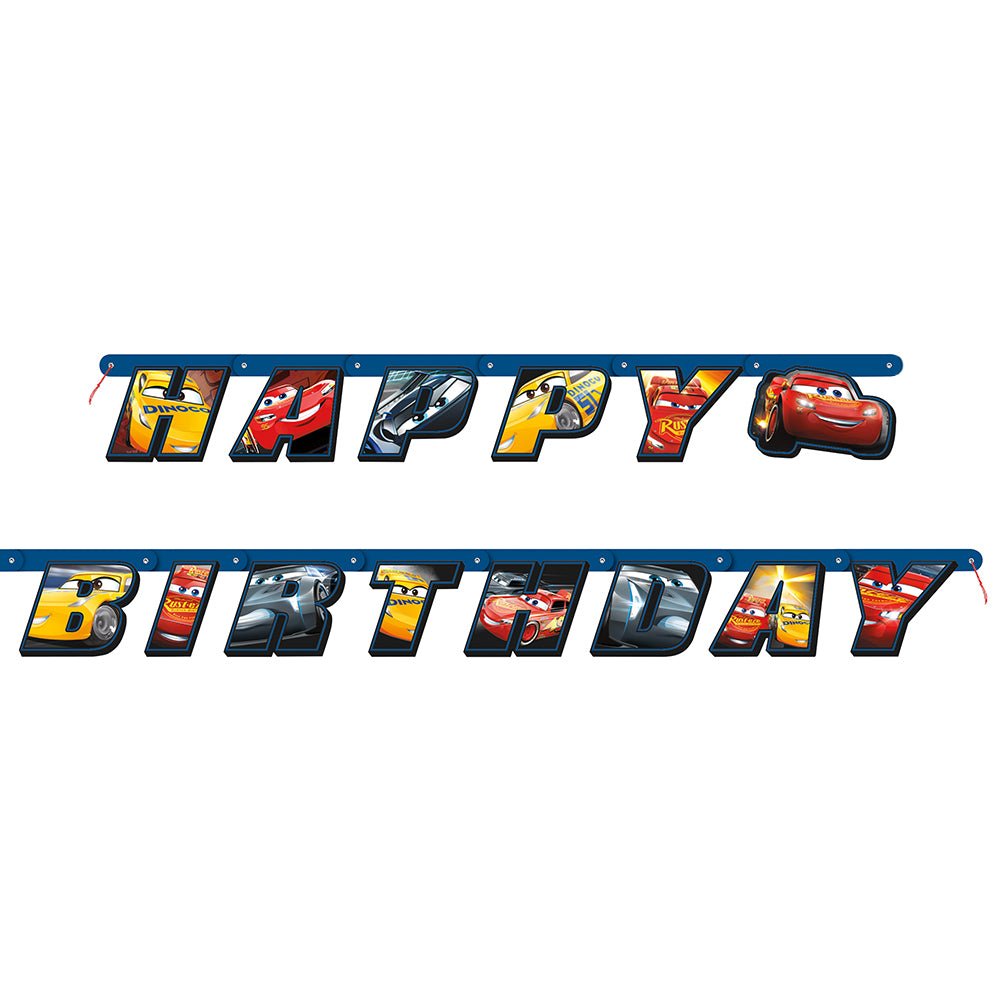Cars Large Jointed Banner