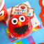 Elmo One Candle Set (x4u)