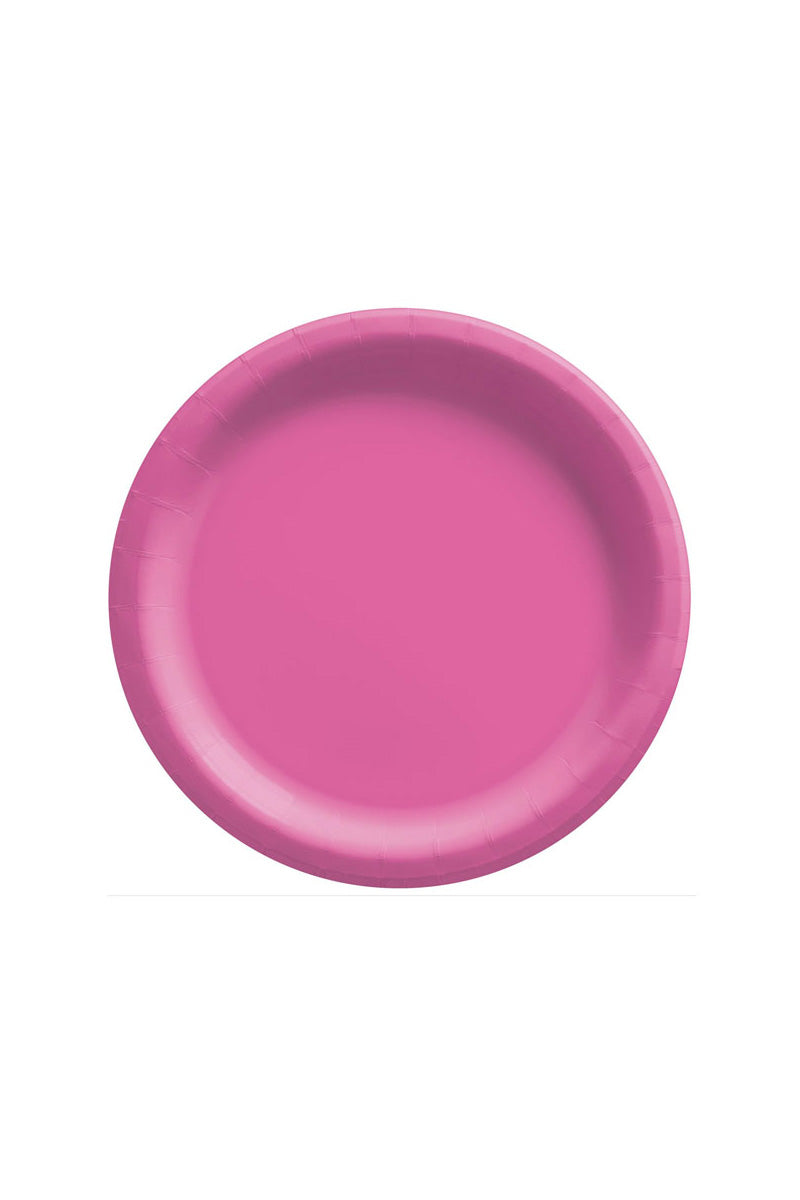 Plates 10” Paper Hot Magenta