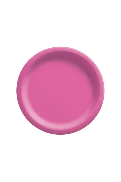 Plates 10” Paper Hot Magenta