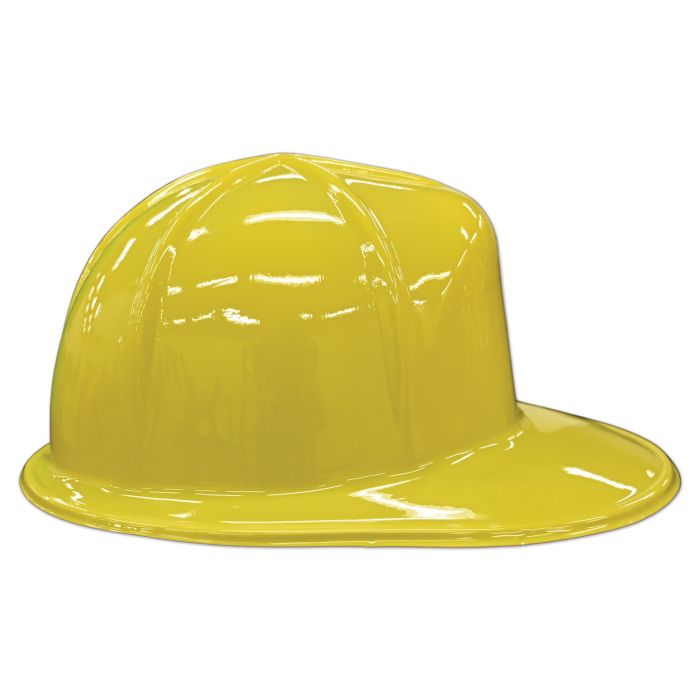 Casco de Construcción de Plástico Amarillo