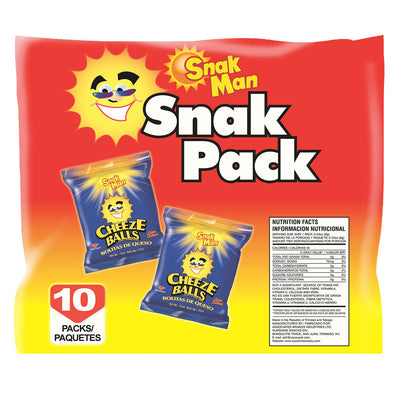 Snak Man Cheeze Balls 10ct