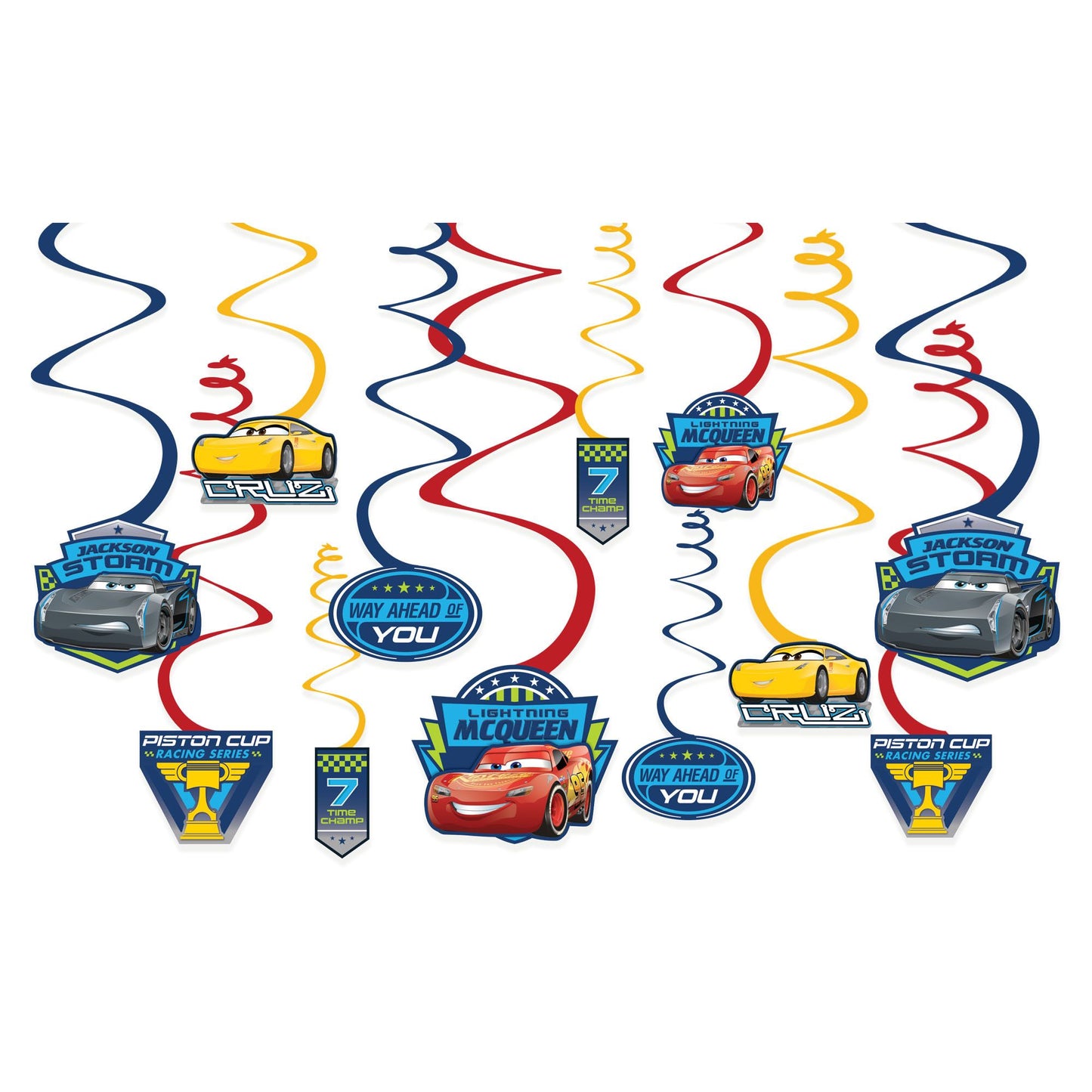 Disney/Pixar Cars 3 Swirl Value Pack