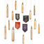 Decoraciones Colgantes Harry Potter Hogwarts (x24)