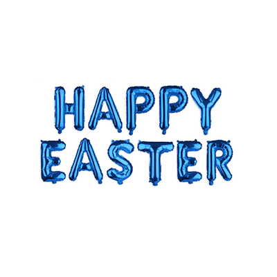 Easter Die-Cut Mylar Balloon Banner (x11u)