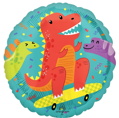 Dinosaur Foil Balloon 18”