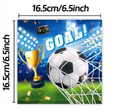 Servilletas Soccer Classic (x20u)