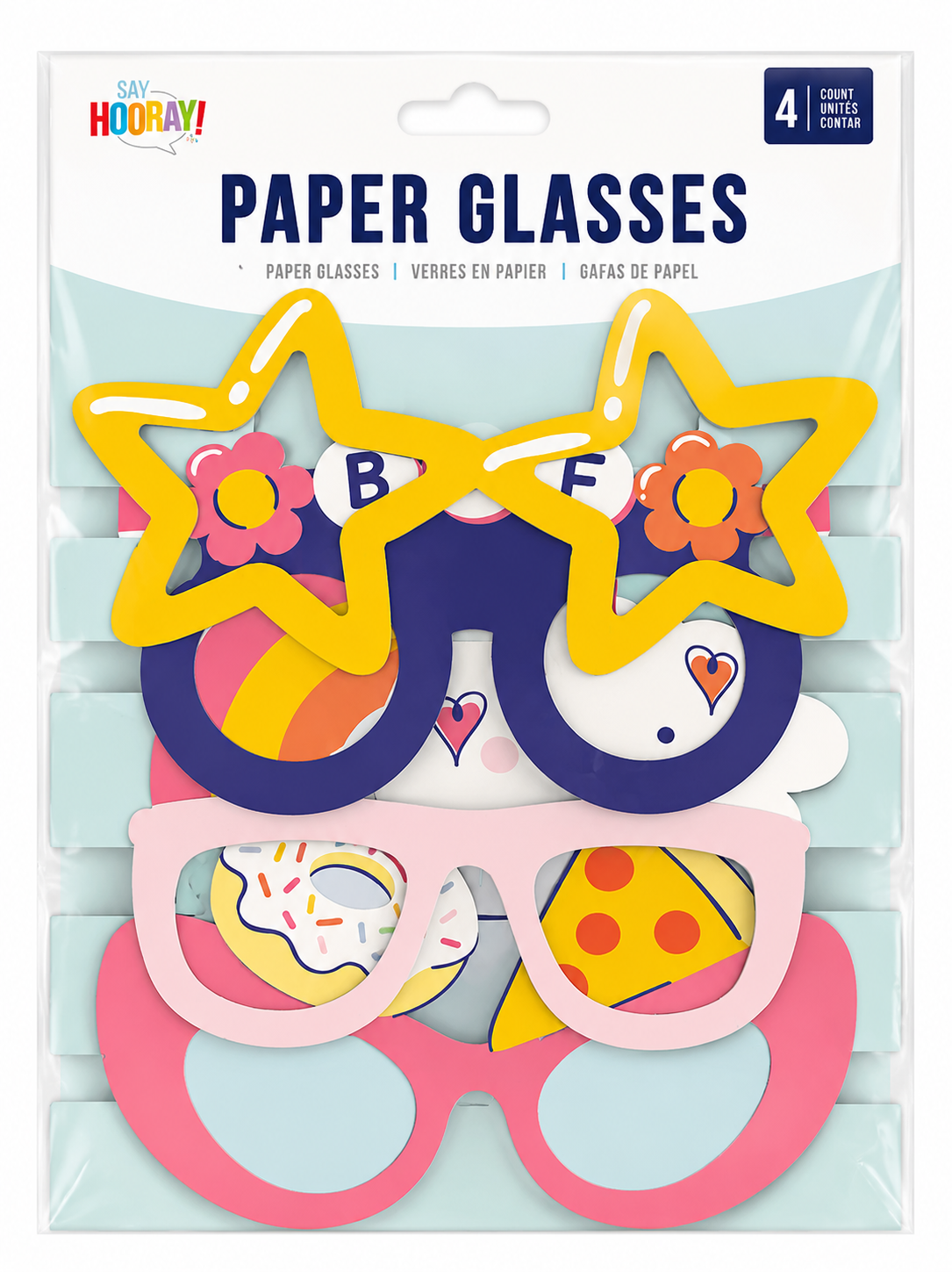 Sweet Dreams Paper Glasses 4ct