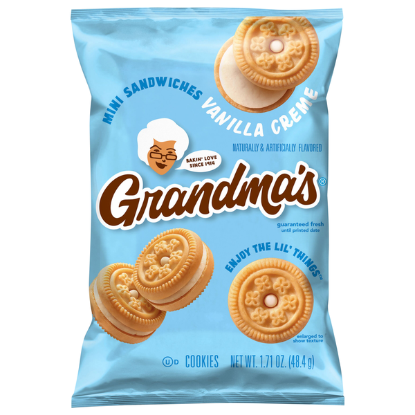 Grandma’s Vanilla Creme Sandwiches 2.12oz