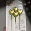 Vela de Corazon (x4 Unidades)
