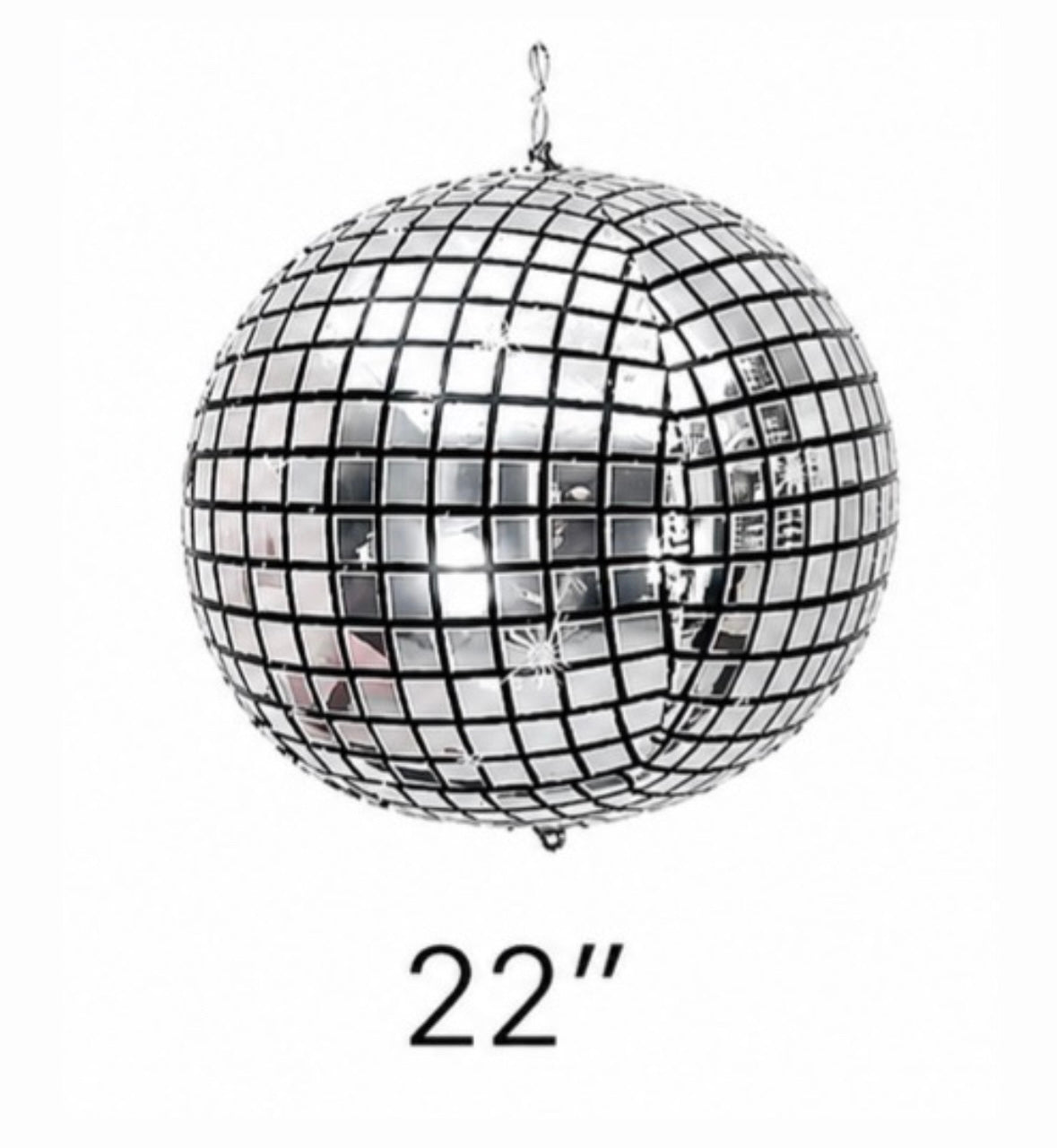 Disco Ball Foil Balloon - 3 Tamaños
