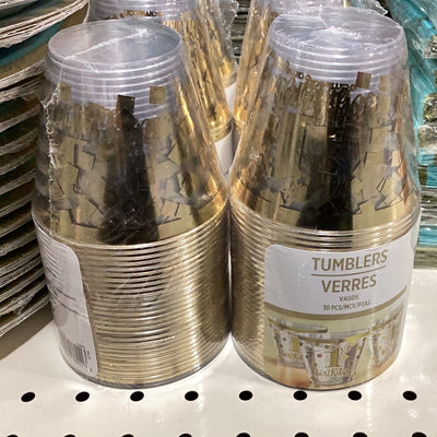 TUMBLER 9OZ 1ST BDY H-S GLD