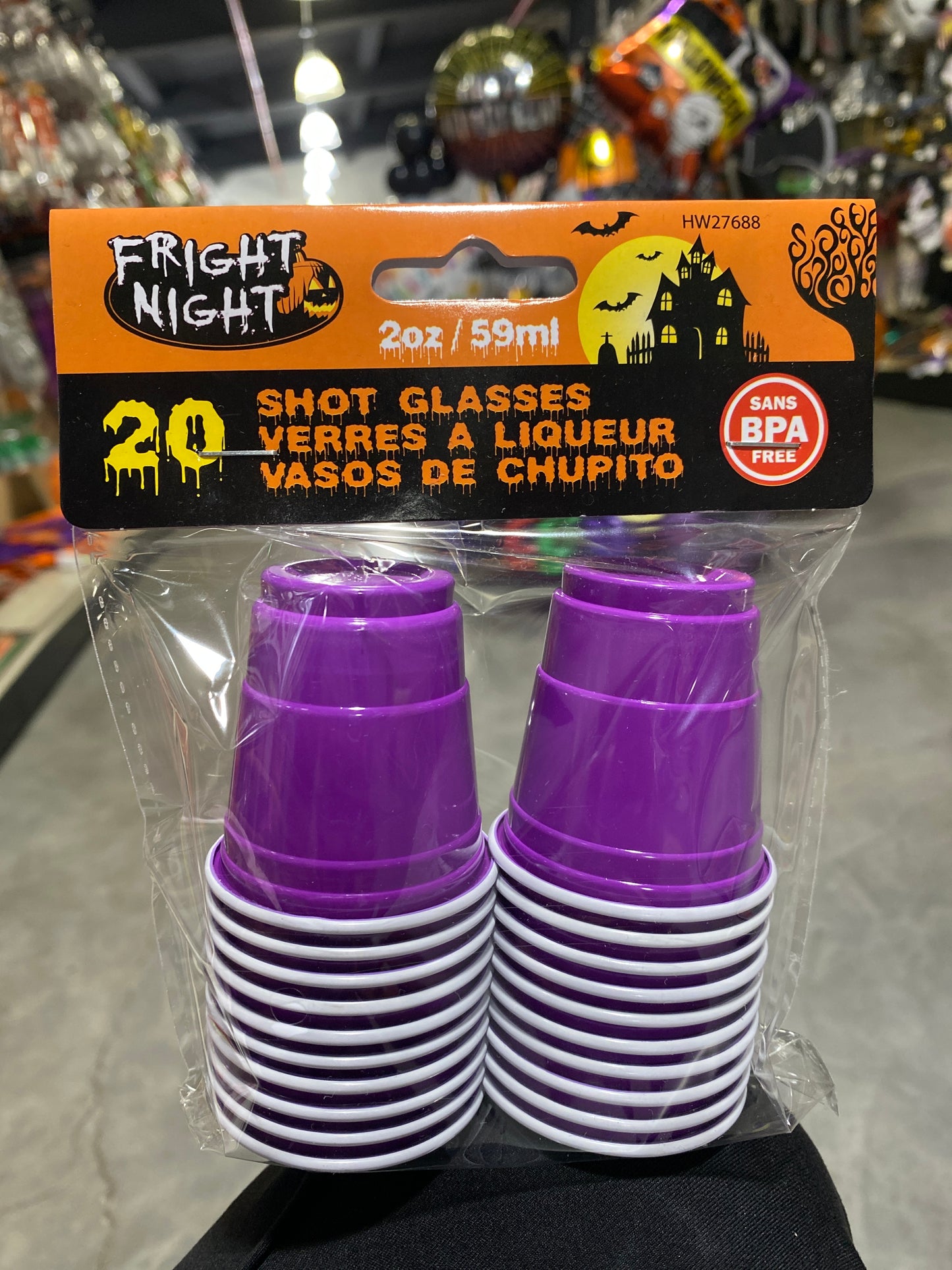 Shot Glasses Violeta 2oz (x20u)