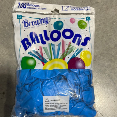 Globo 12” 100pcs - Light Blue