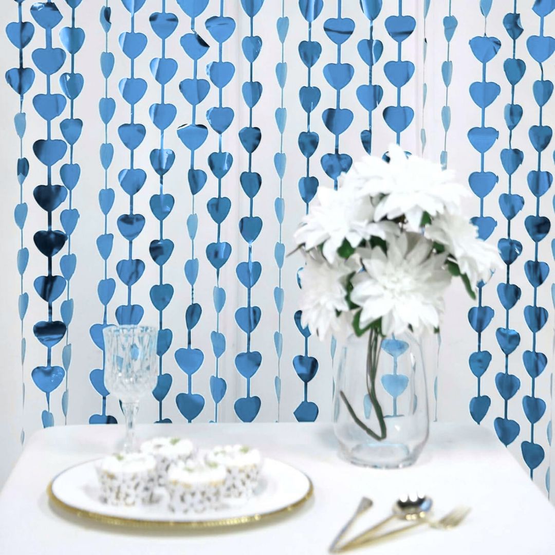 Cortina Foil Corazón (x1u) - Variedad de colores