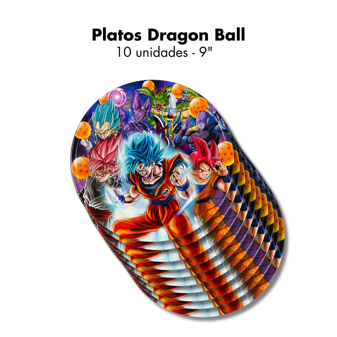 Dragon Ball Z Platos 9" (x10u)