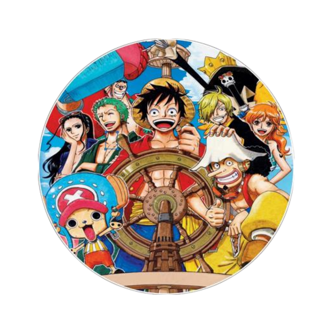 One Piece Platos 9" (x10u)
