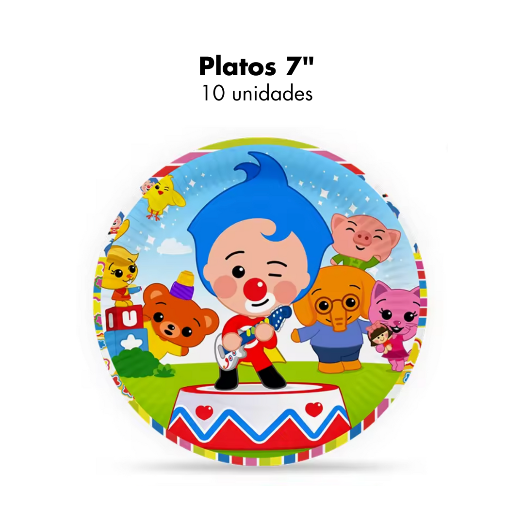 Plim Plim Platos 7" (x10u)