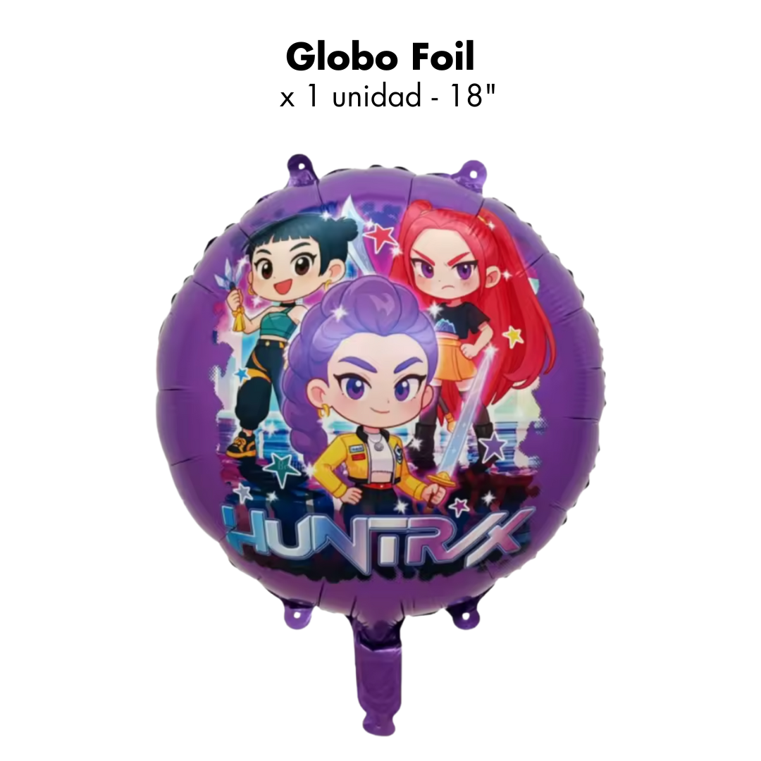 Globos Foil Kpop Demon Hunters (x1u)