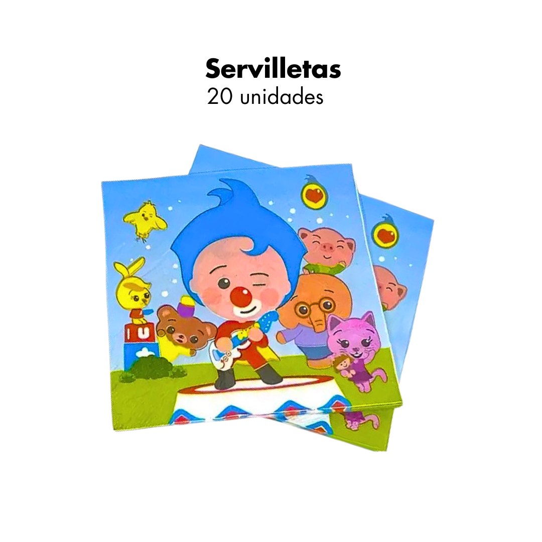 Plim Plim Servilletas (x20u)
