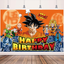 Backdrop Dragon Ball Z  "Happy Birthday" 5x3ft (x1u)