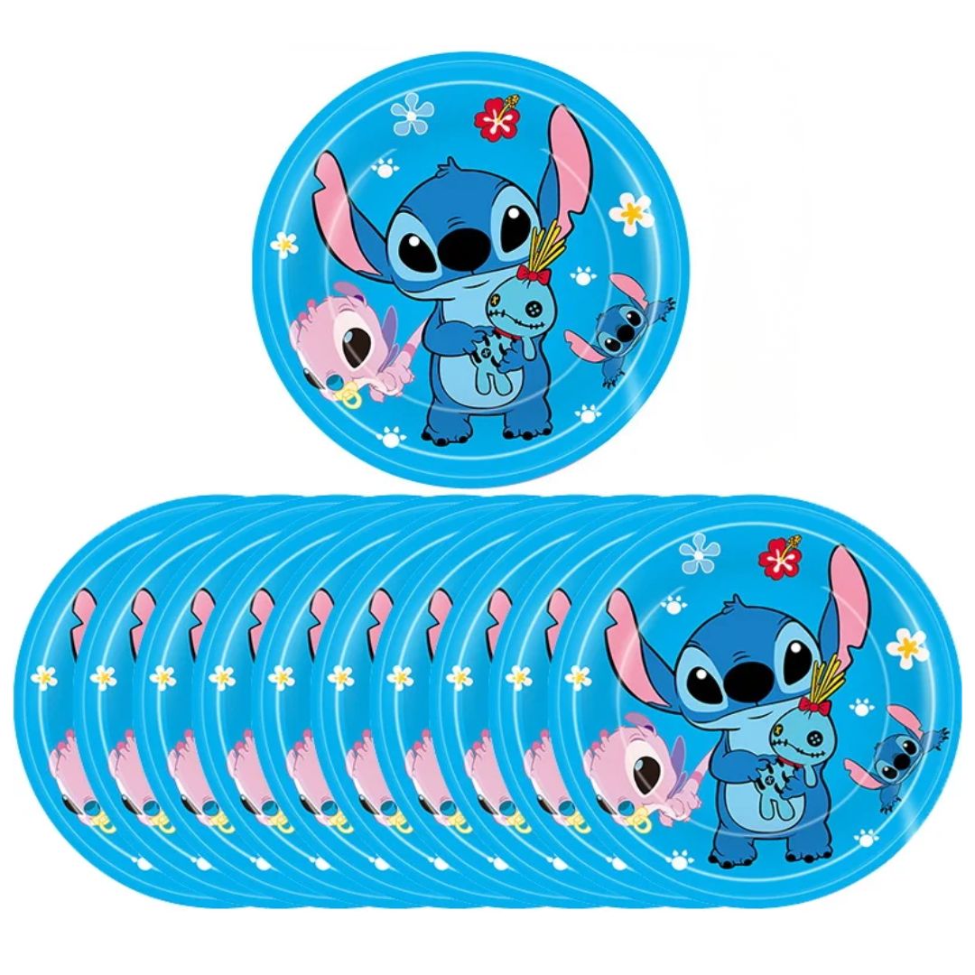 Stitch Platos 9" (x10u)
