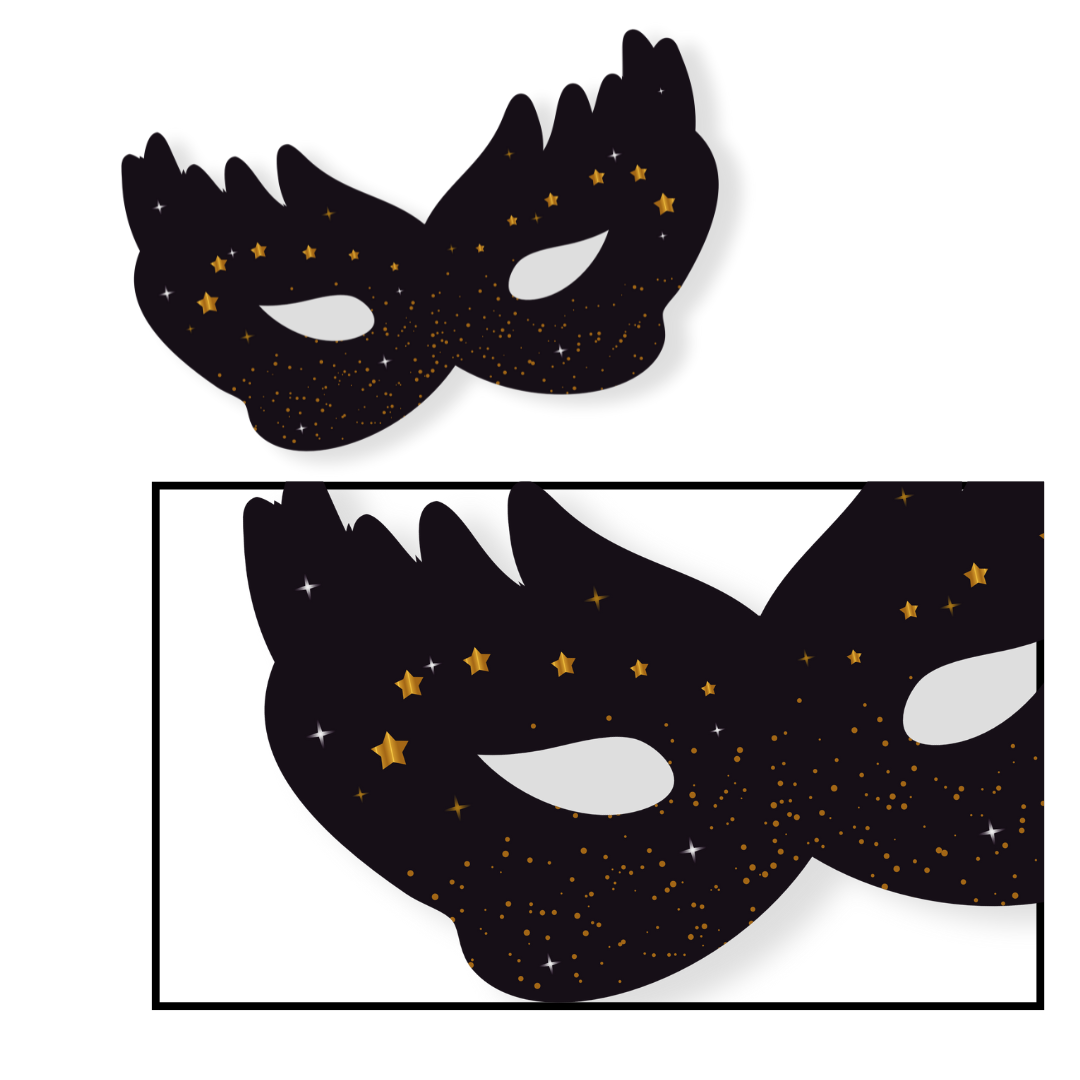 Antifaz Año Nuevo (x6u)