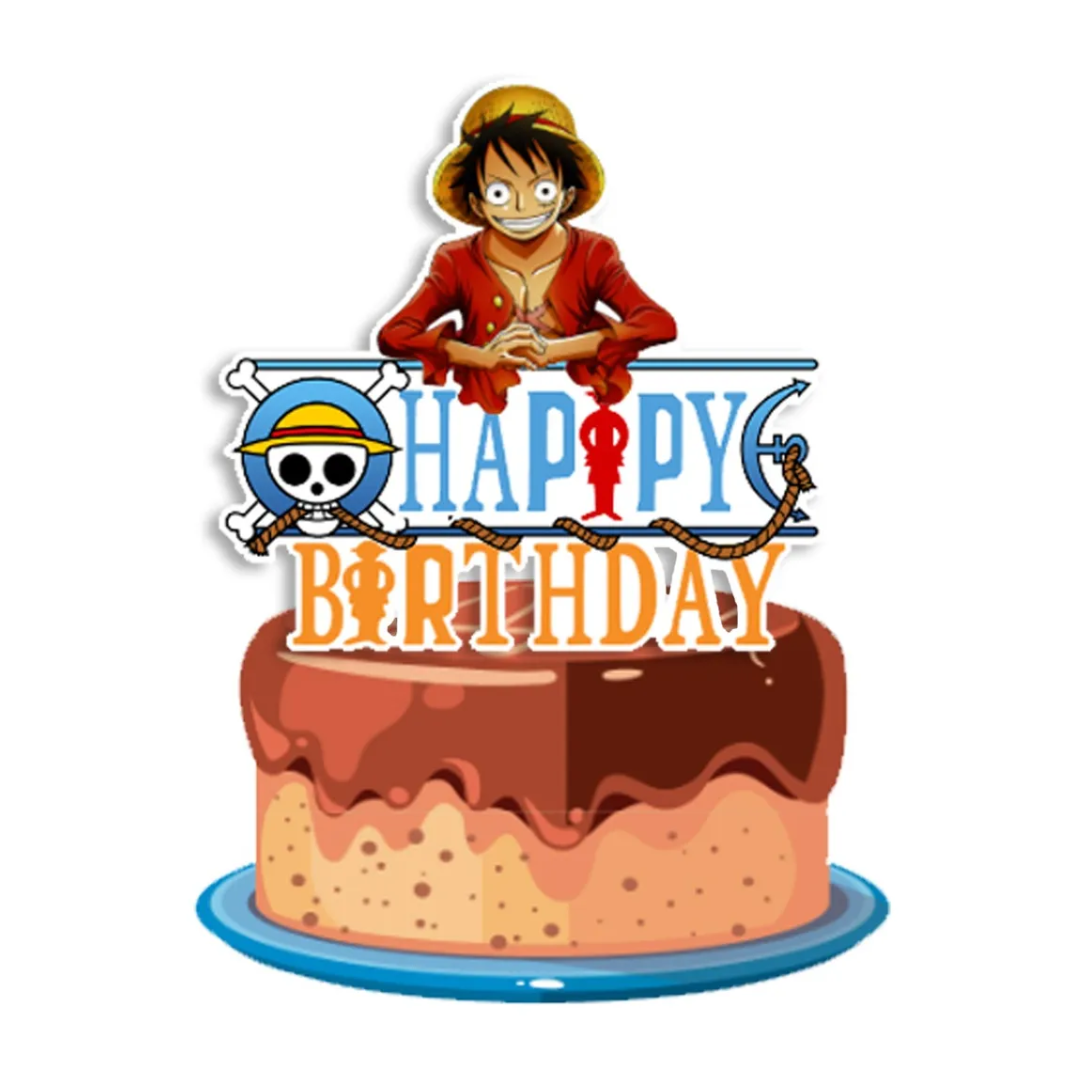 One Piece Cake Topper (x1u)