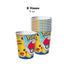 Pokemon Pikachu Vasos (x9u)