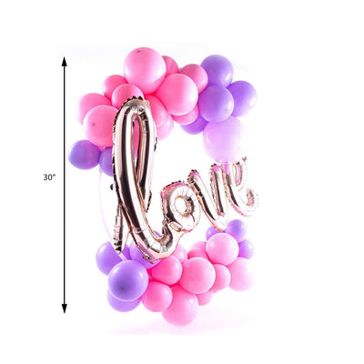 Balloon Hoop Kit Love (x1u)
