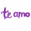 Te amo Foil Balloon (x1u)