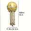 Globo Microfono Dorado (x1u)