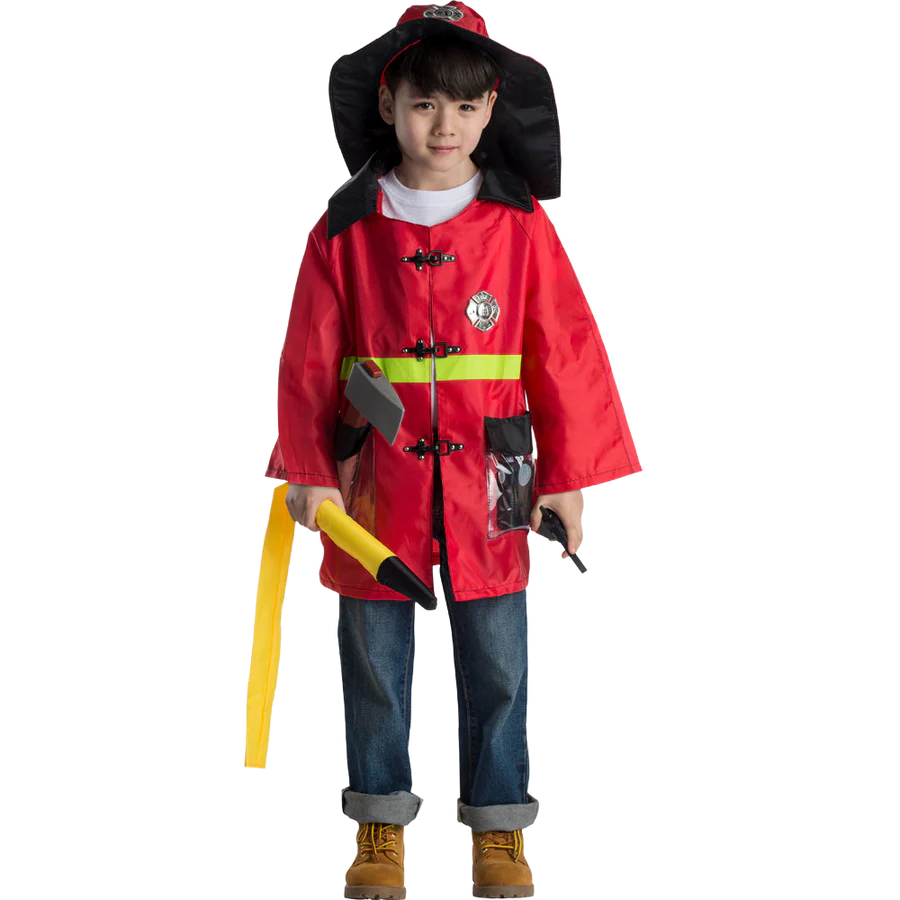 Fire Fighter Role Play Dress Up Set