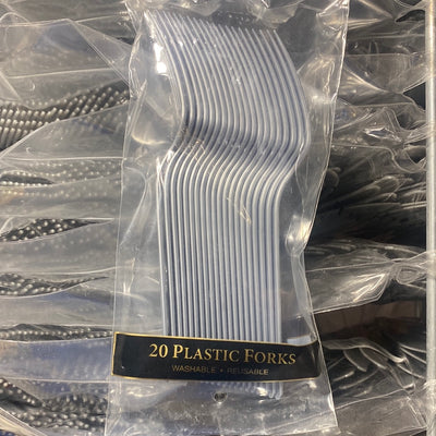 Forks/ Tenedores Silver (20u)