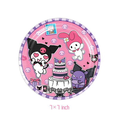 Kuromi Platos 7" (x10u)