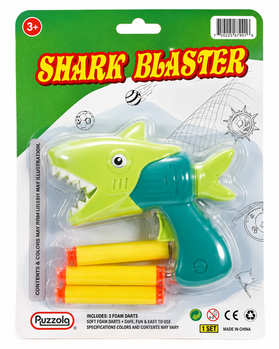 Shark Blaster with Foam Darts 3ct