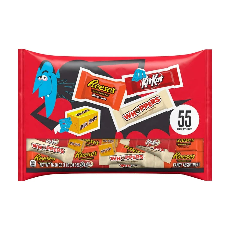 Halloween Assorted Miniatures 16.38oz 55pcs