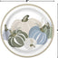 Modern Pastel Thanksgiving Plates 9" 8pcs