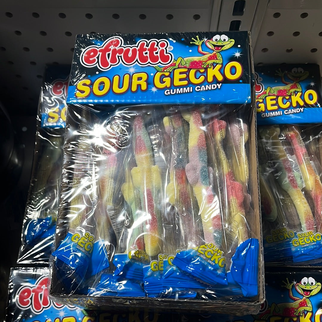 Sour geko gummy Box 40 count – Fiesta Warehouse