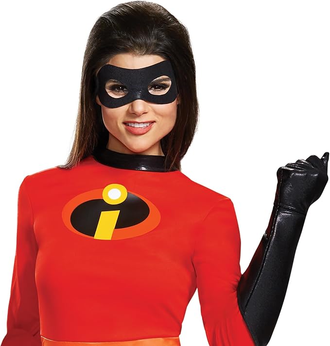 Elastigirl with Black Skirt The Incredibles Superhero Adult Woman Costume