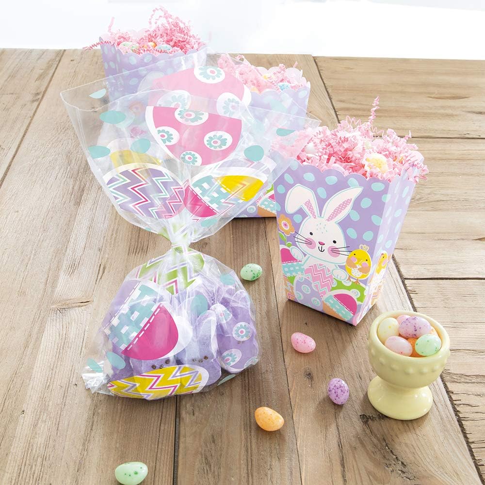 Bolsas de Celofán Lila para Pascua (x20u)