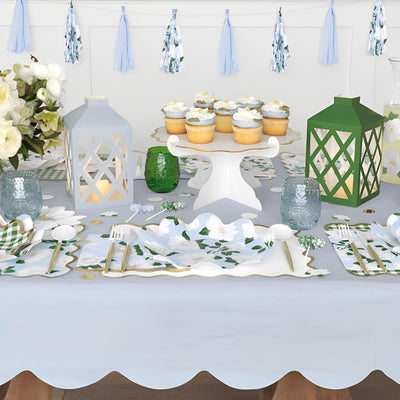 Faroles de Papel “Garden Party”  (x3u)