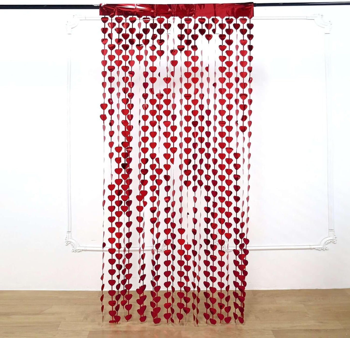 Cortina Foil Corazón (x1u) - Variedad de colores