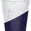 Navy and Gold Birthday Paper Cups 9oz (x8u)