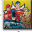 Justice League Lunch Napkins (x16u)