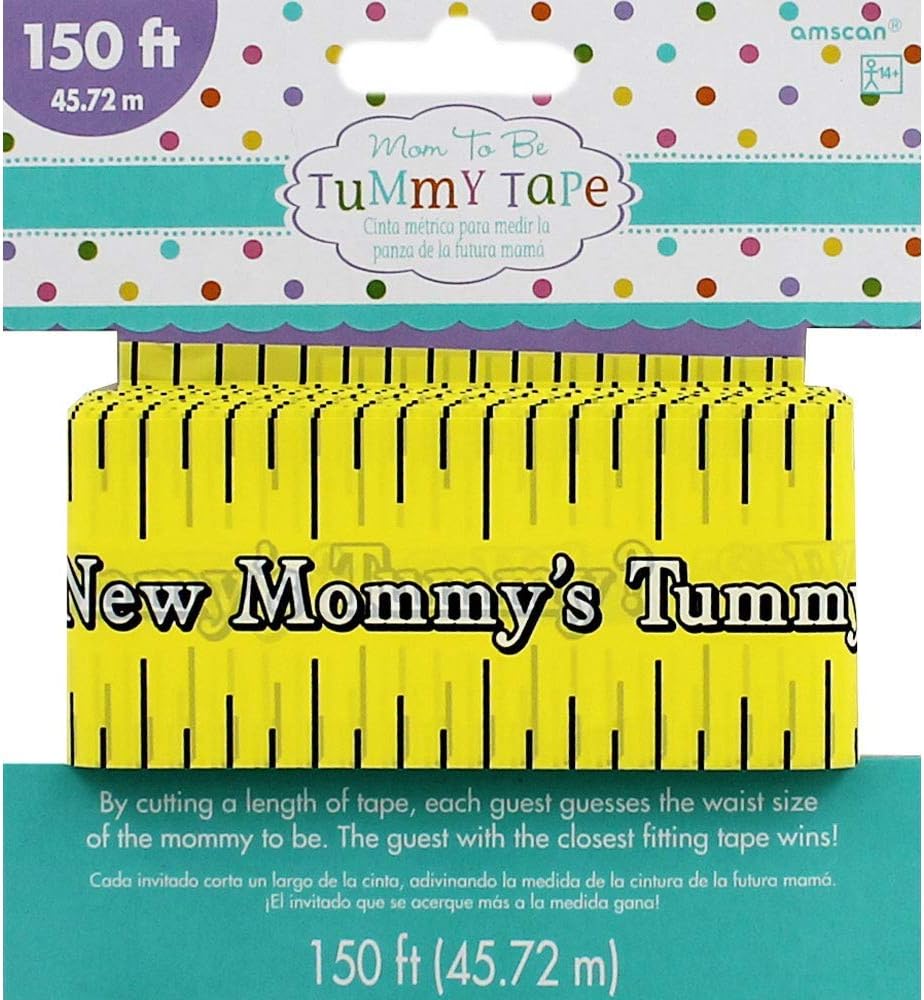 Baby Shower Tummy Measure Game (x1u)