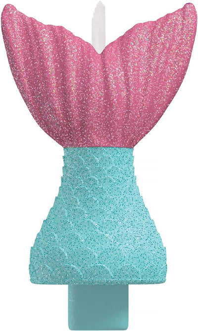 Mermaid Tail Candle Sirena (x1u)