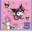 Kuromi Lunch Napkins (x20u)