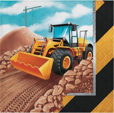Big Dig Napkins (x16u)